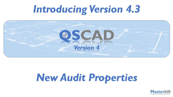 QSCadv4 - New Audit Properties
